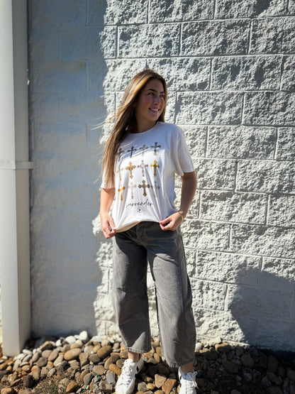 Surrender Cross Graphic Tee