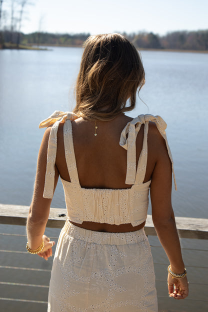 Dandelion Dream Embroidered Top