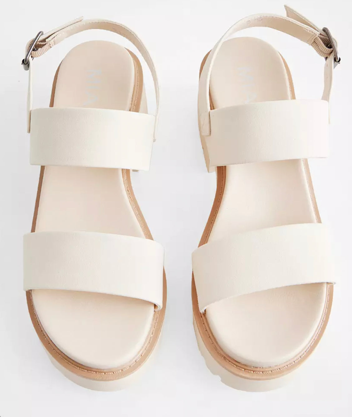 MIA - Sennett Heeled Sandal - SEASHELL