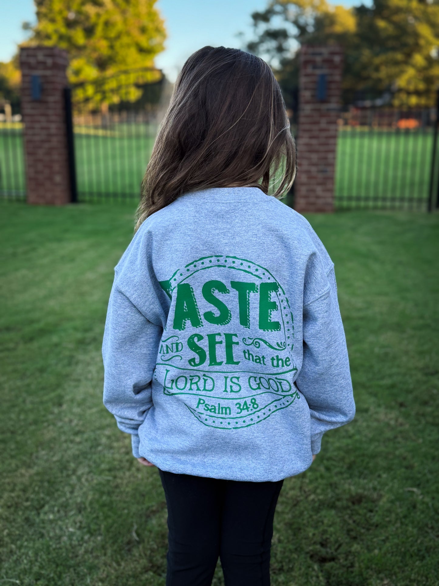 Taste and See Strawberry Graphic Sweatshirt - KIDS