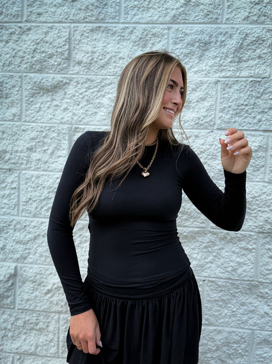 Better Than That Butter Soft Long Sleeve - BLACK