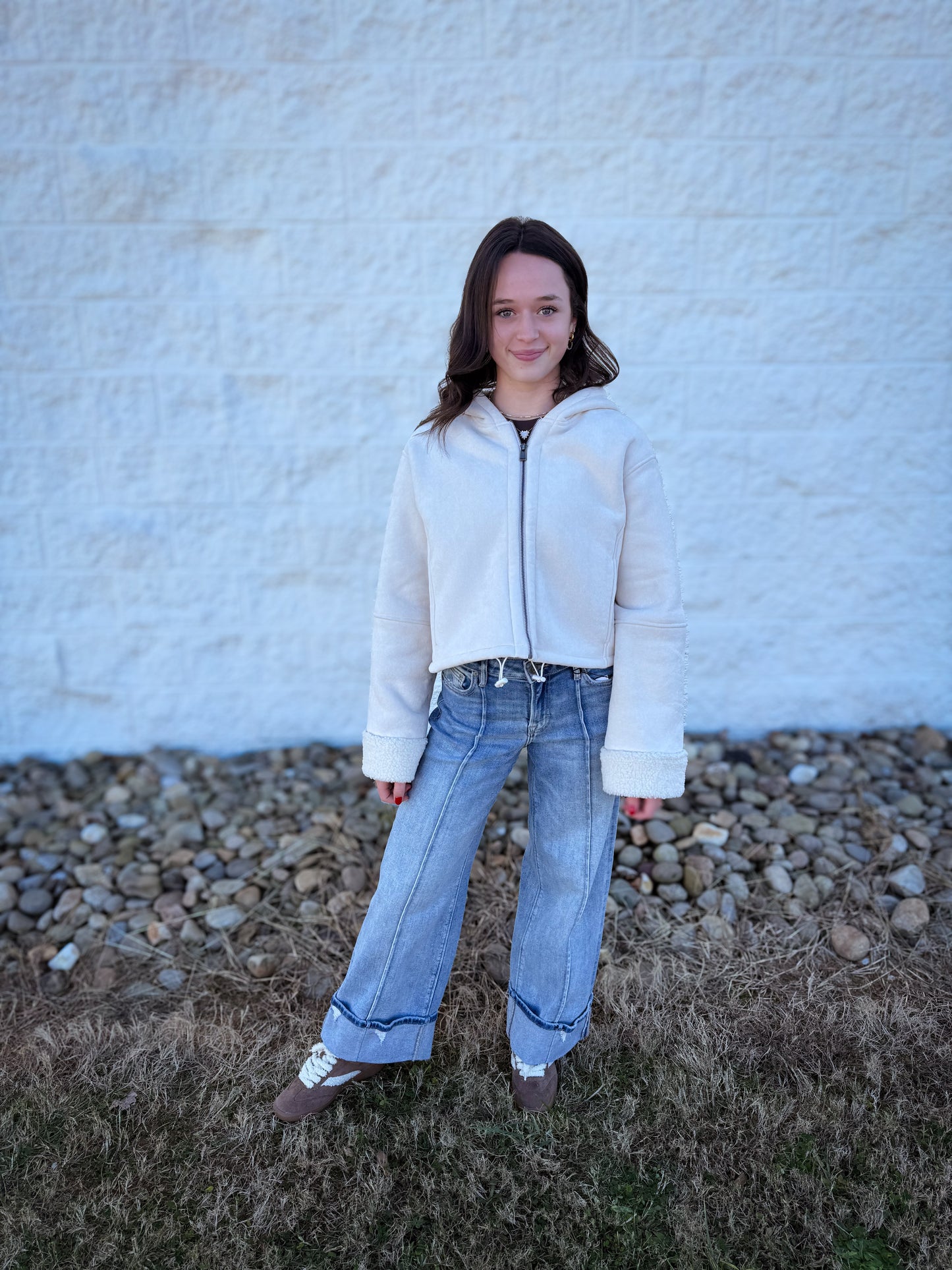 Alpaca Sherpa Hooded Jacket