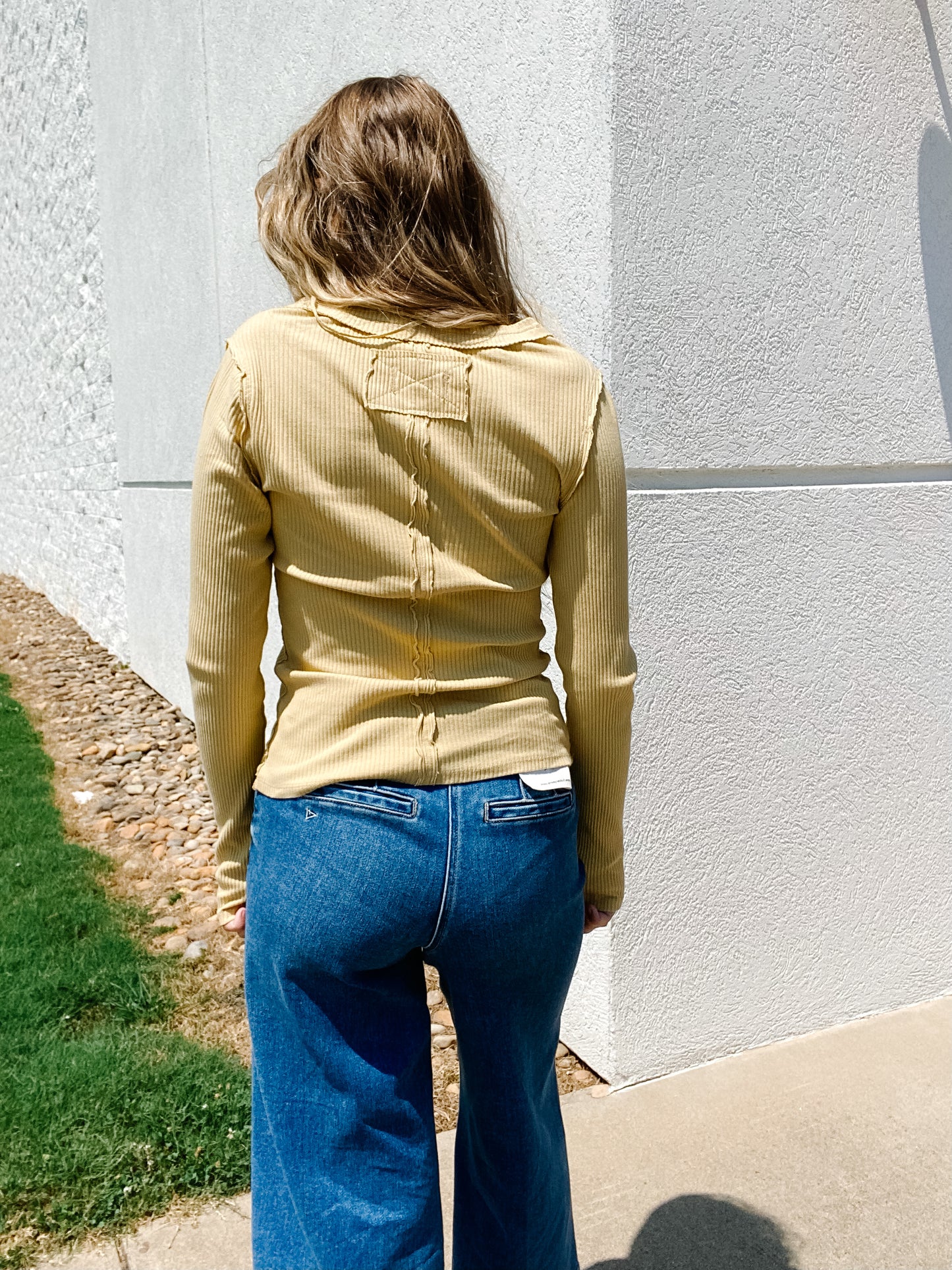 Free People -It's On Cardi - MOONSTONE