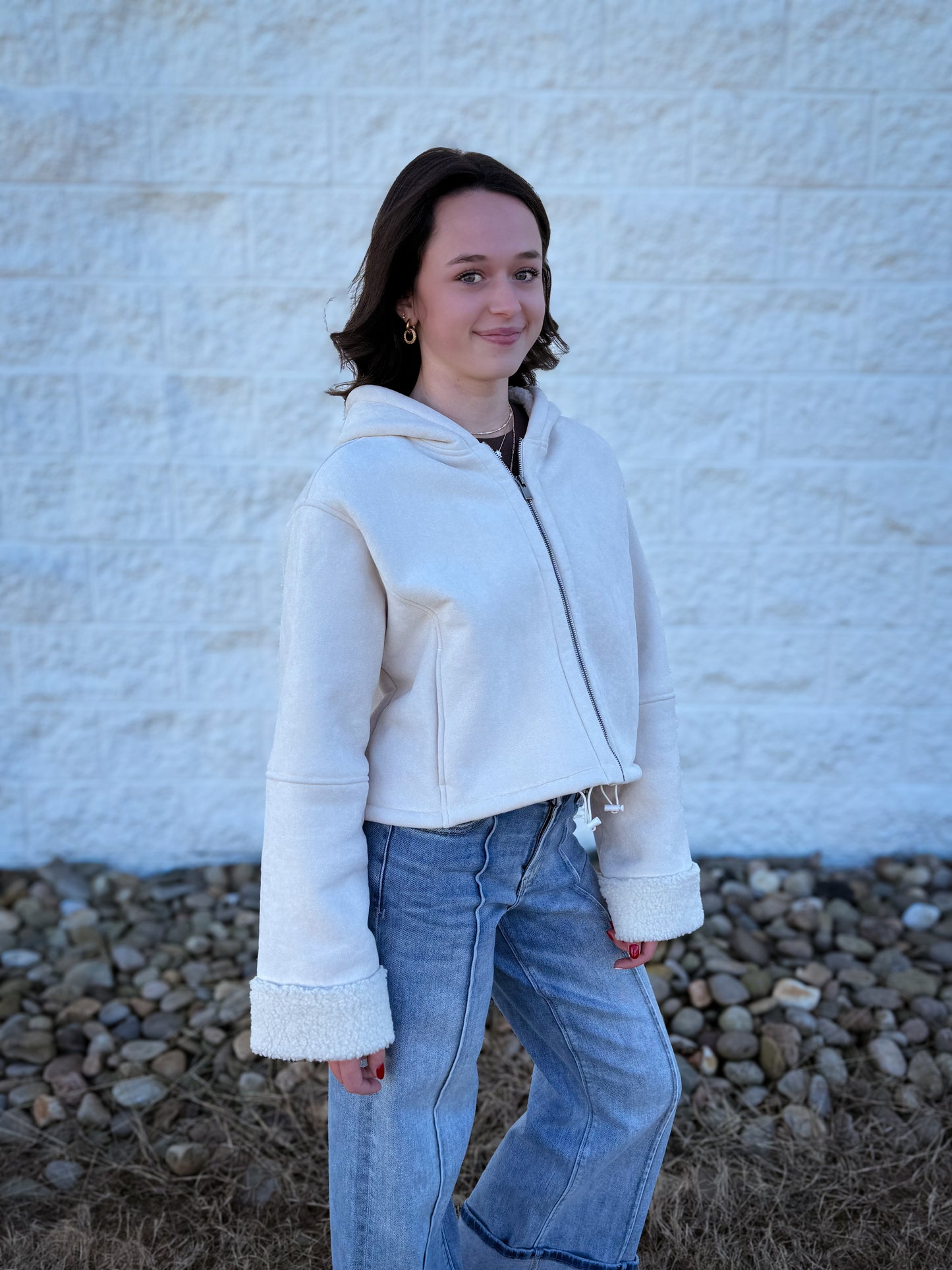 Alpaca Sherpa Hooded Jacket