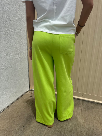 Lime Green Trouser Lounge Pants