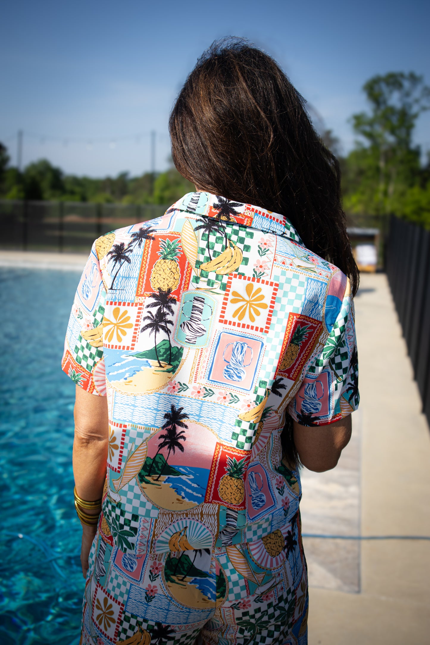 Prints of Paradise Top