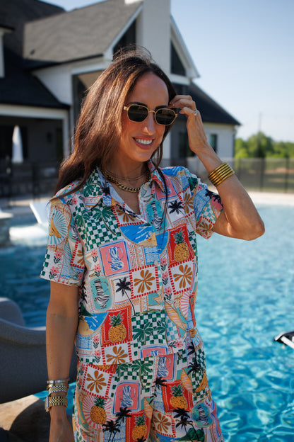Prints of Paradise Top