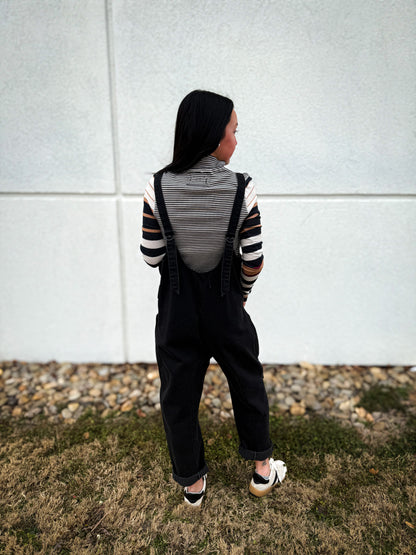 Free People - High Roller Jumpsuit - MINERAL BLACK
