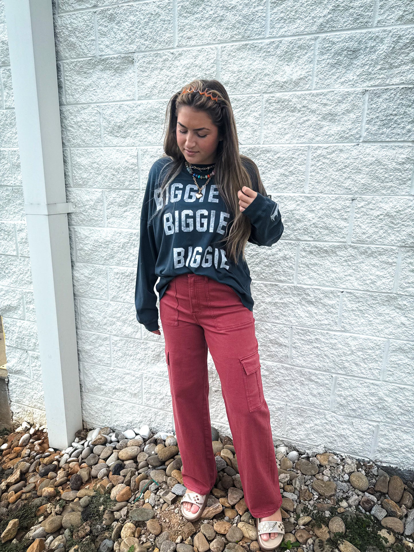 Daydreamer - The Notorious B.I.G. Biggie Biggie Biggie Varsity Long Sleeve