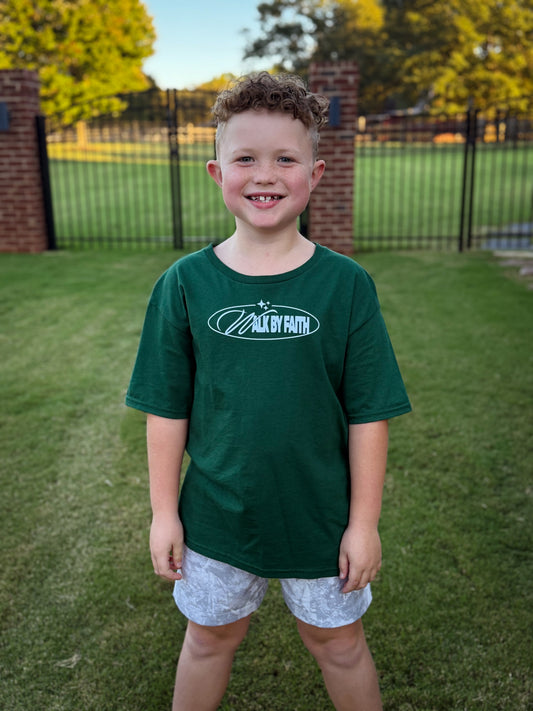 Walk By Faith Graphic Tee - KIDS