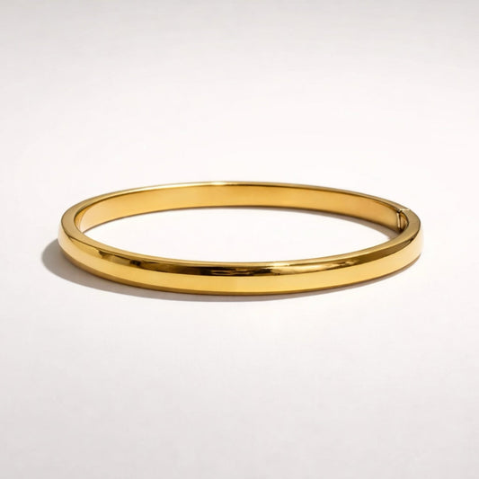 ADORN - Unfailing Love Gold Bangle - THIN