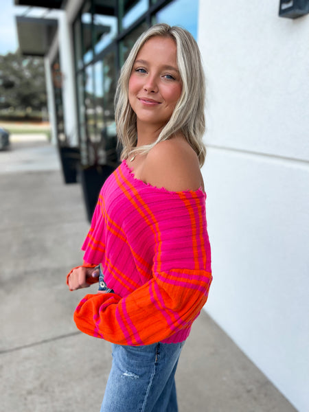 Neon Serenade Sweater
