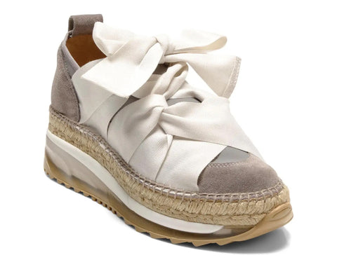 Free People - Chapmin Espadrille Sneaker - OYSTER COMBO