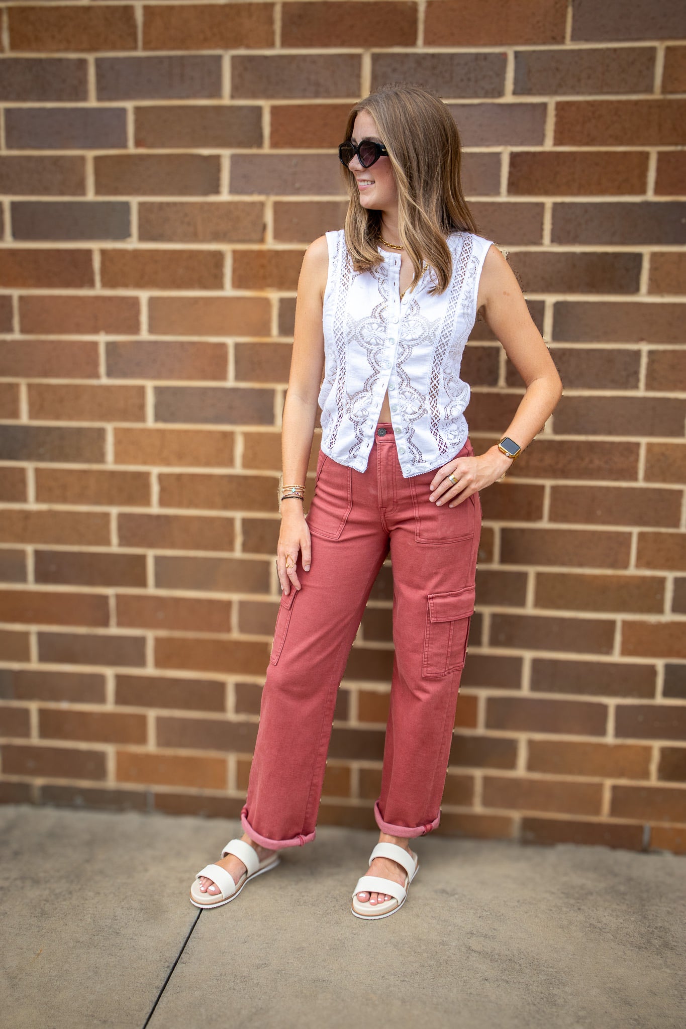 Hidden - Logan Cargo Dad Jean - Marsala