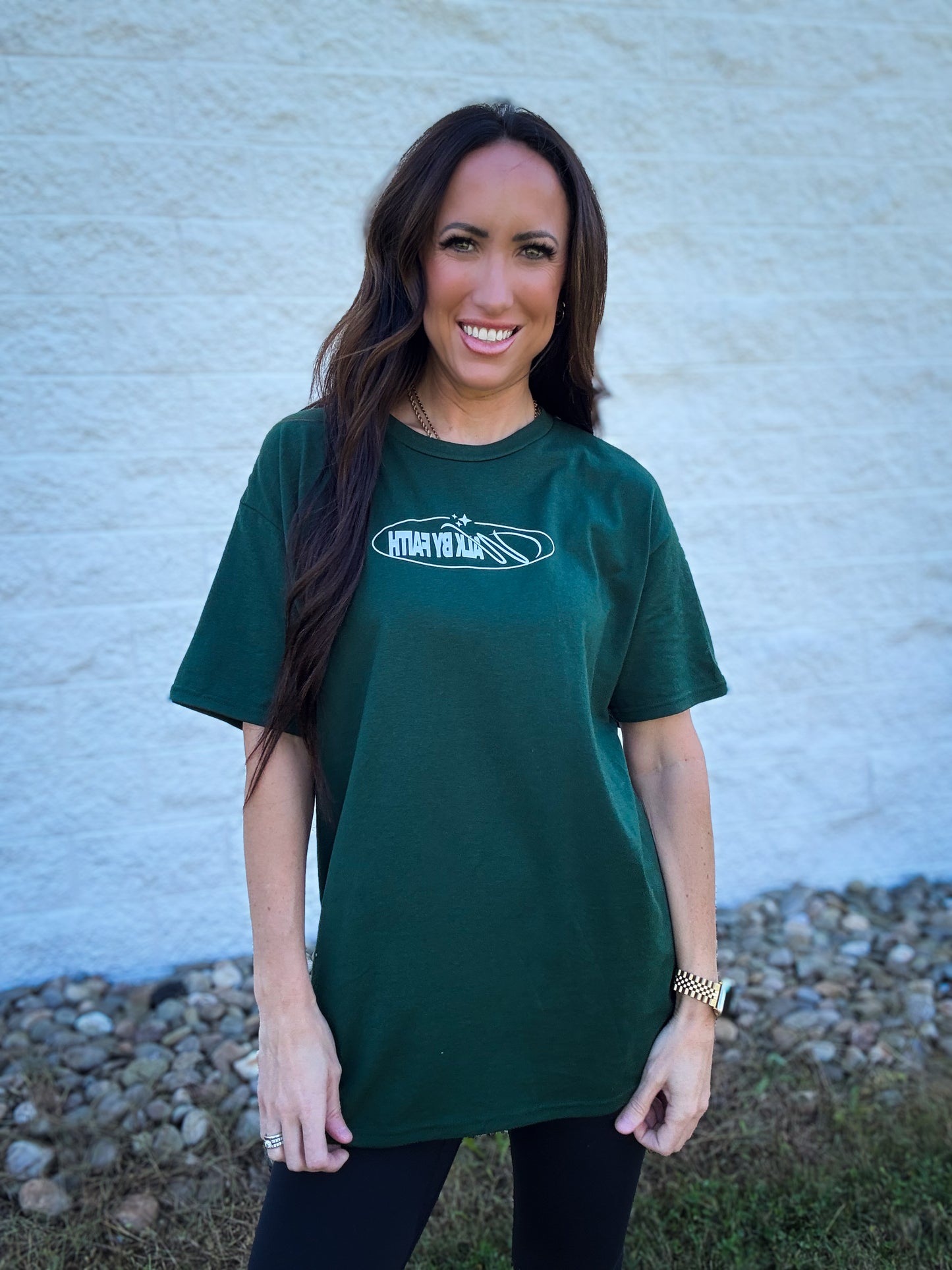 Walk By Faith Graphic Tee