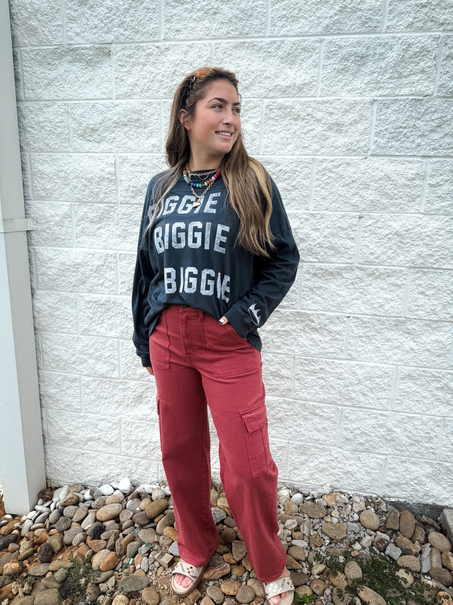 Daydreamer - The Notorious B.I.G. Biggie Biggie Biggie Varsity Long Sleeve