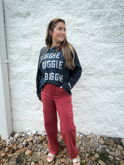 Daydreamer - The Notorious B.I.G. Biggie Biggie Biggie Varsity Long Sleeve