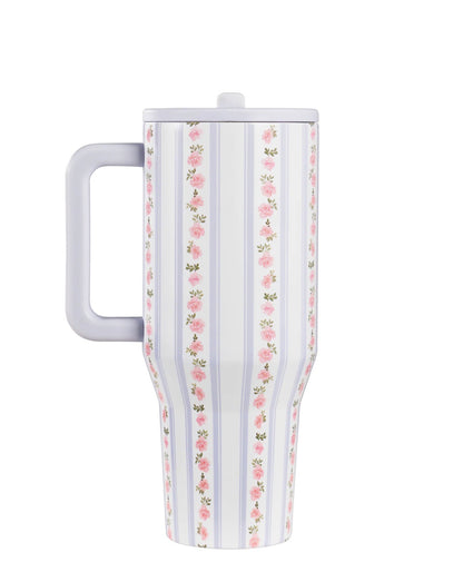 HydroJug - Primrose Floral Edition - Traveler 40oz Leakproof Tumbler