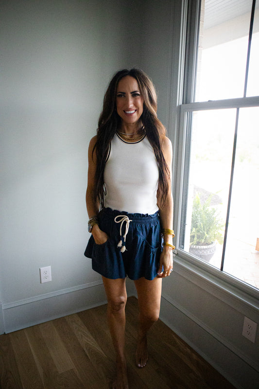Anchor's Away Knit Tank Top