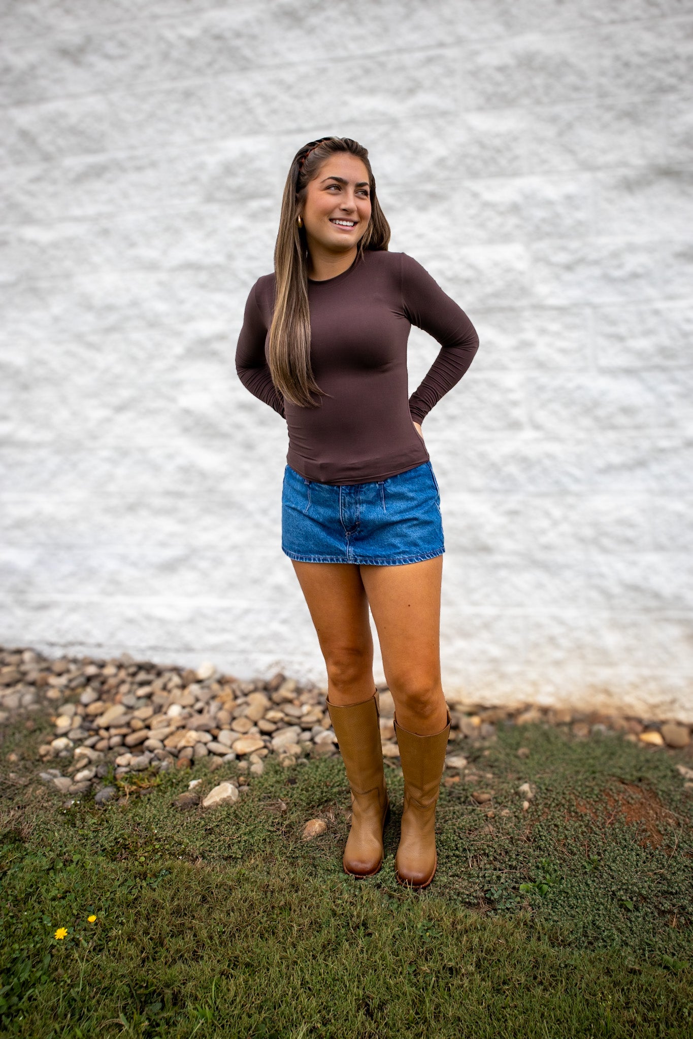 Better Than That Butter Soft Long Sleeve - CHOCOLATE