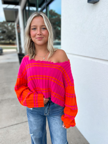 Neon Serenade Sweater