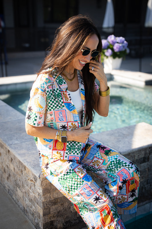 Prints of Paradise Top