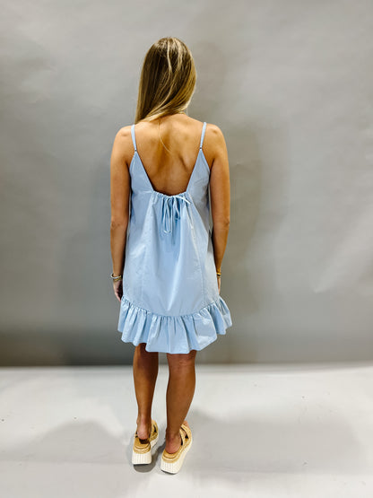 On Cloud Nine Poplin Dress