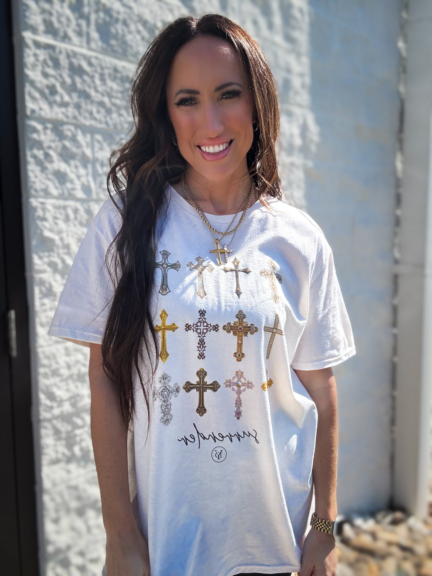 Surrender Cross Graphic Tee