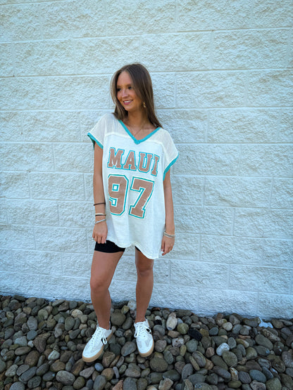 Free People - Hawaii Vibes Tee - IVORY