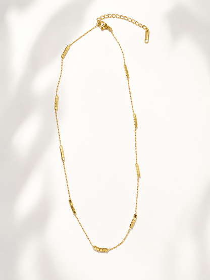 ADORN - Faithful Steps Cube Necklace