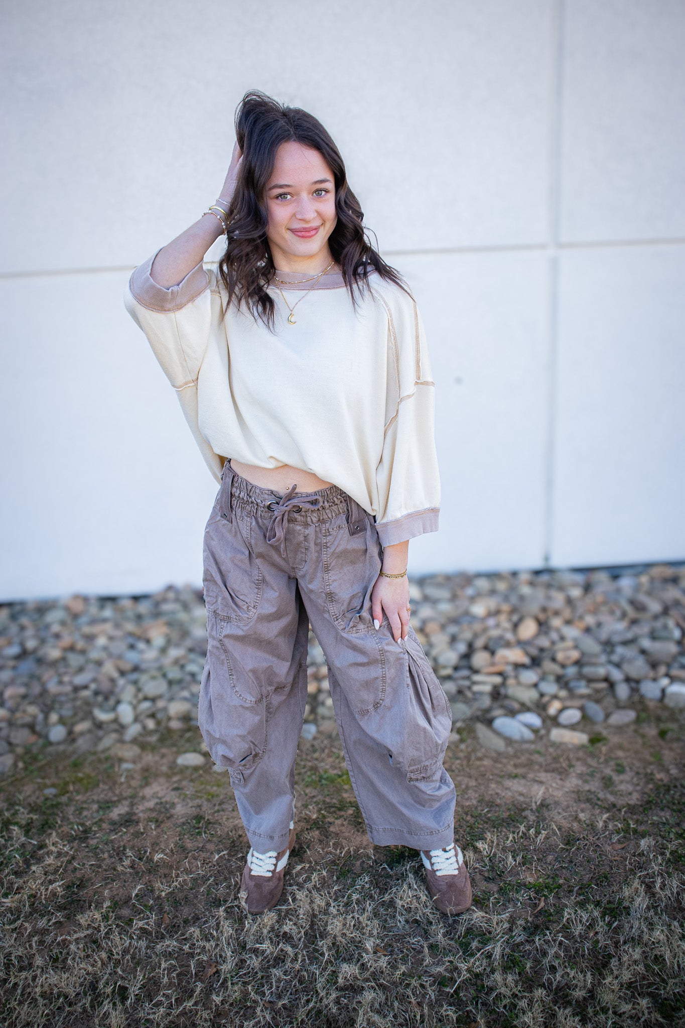 Free People - Everything Pullover - NILLA CREAM