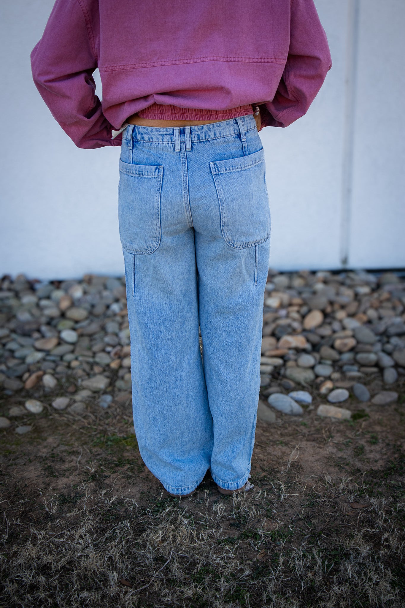 Free People - Love Language Pull-On Jeans - NO DRAMA