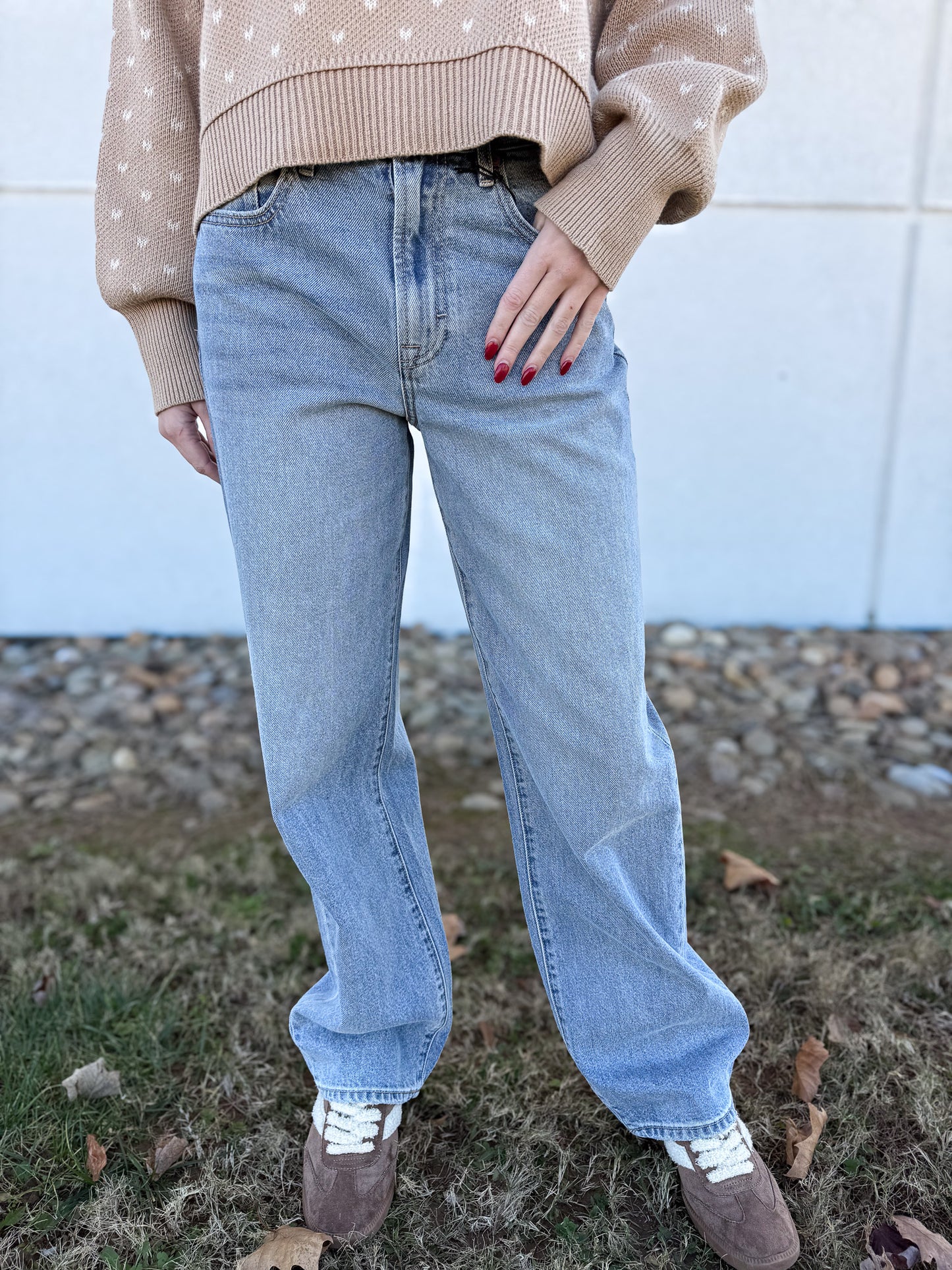 Hidden - Alyx Vintage Wash High Rise Baggy Jeans