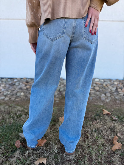 Hidden - Alyx Vintage Wash High Rise Baggy Jeans