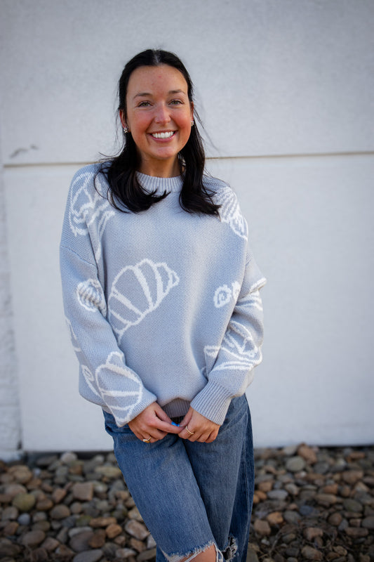 Flaky Morning Croissant Sweater