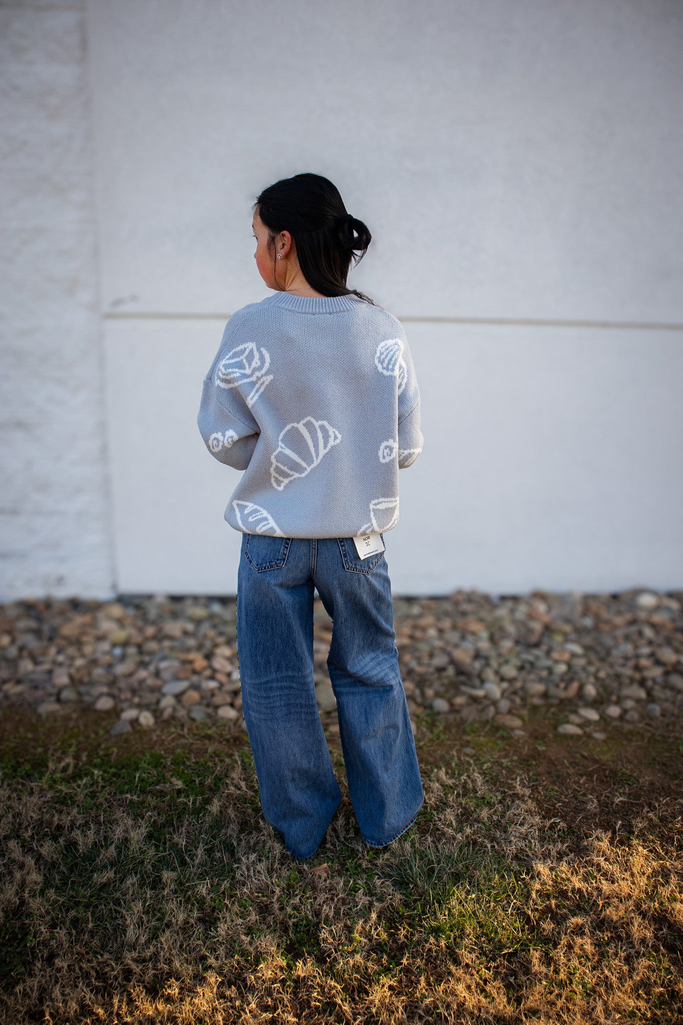 Flaky Morning Croissant Sweater