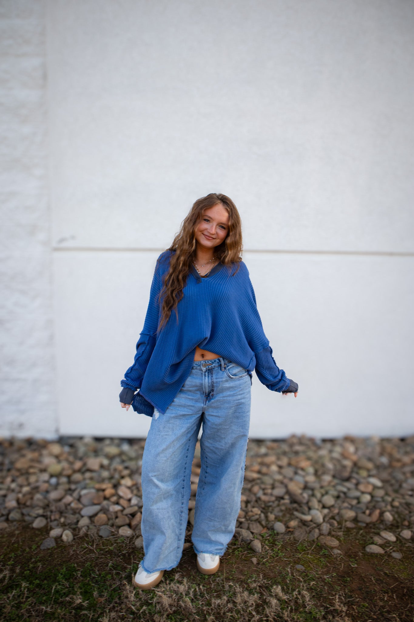 Free People - Travis Polo - DUTCH BLUE