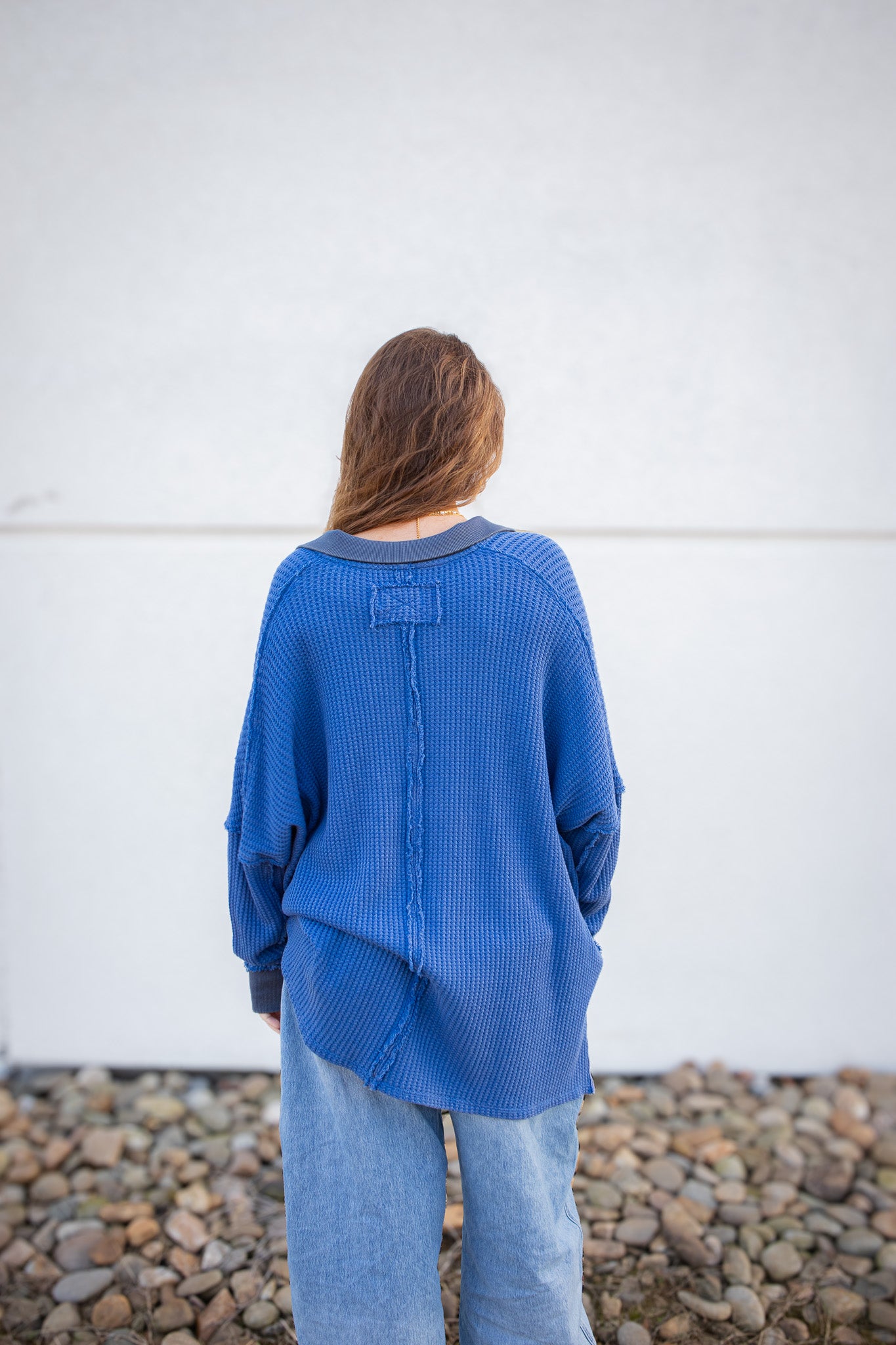 Free People - Travis Polo - DUTCH BLUE