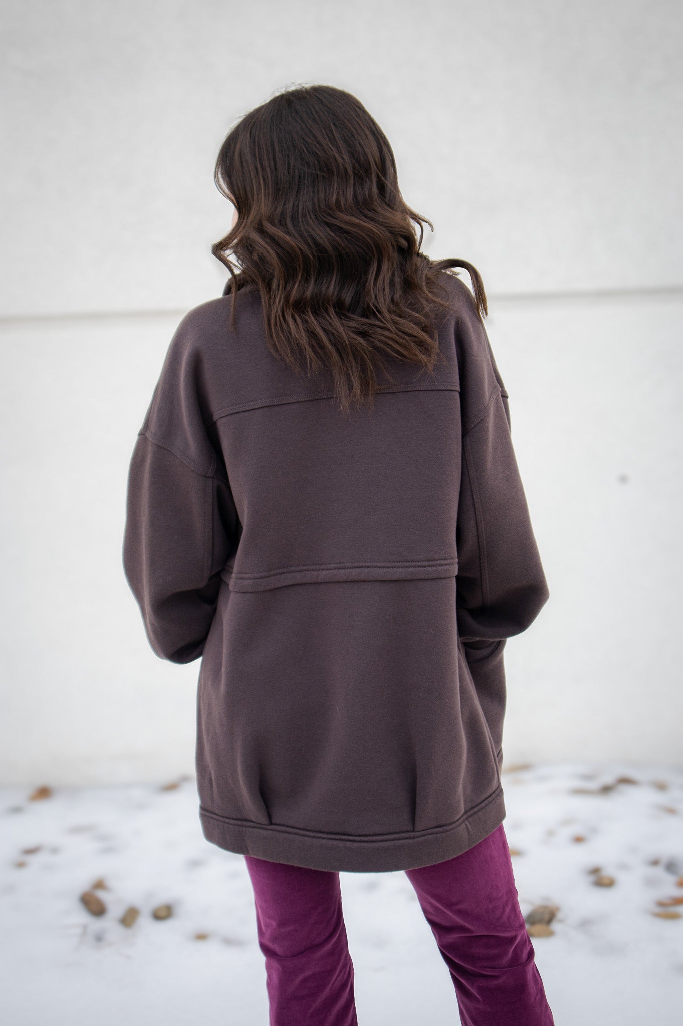 Charcoal Refined Fleece Jacket