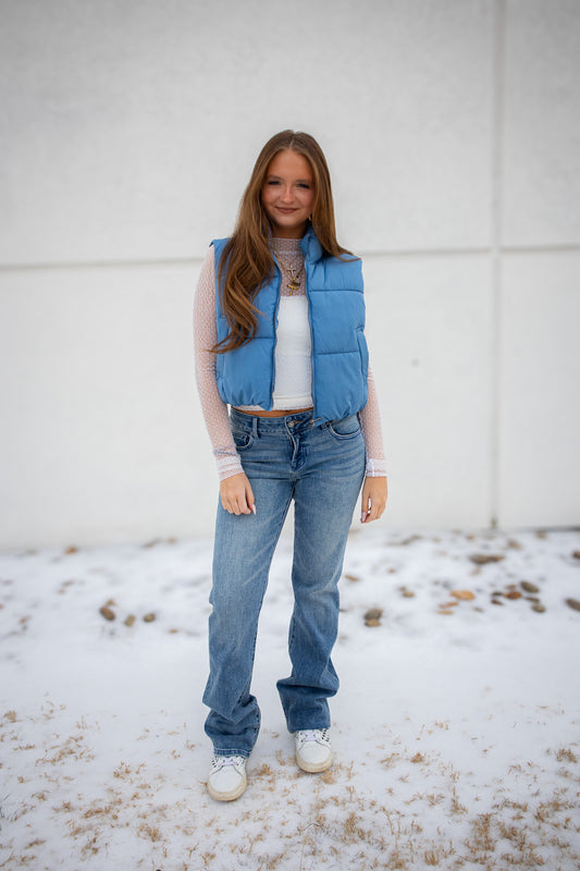 Hidden - Ryan Vintage Wash Low Rise Stretch Bootcut Jeans