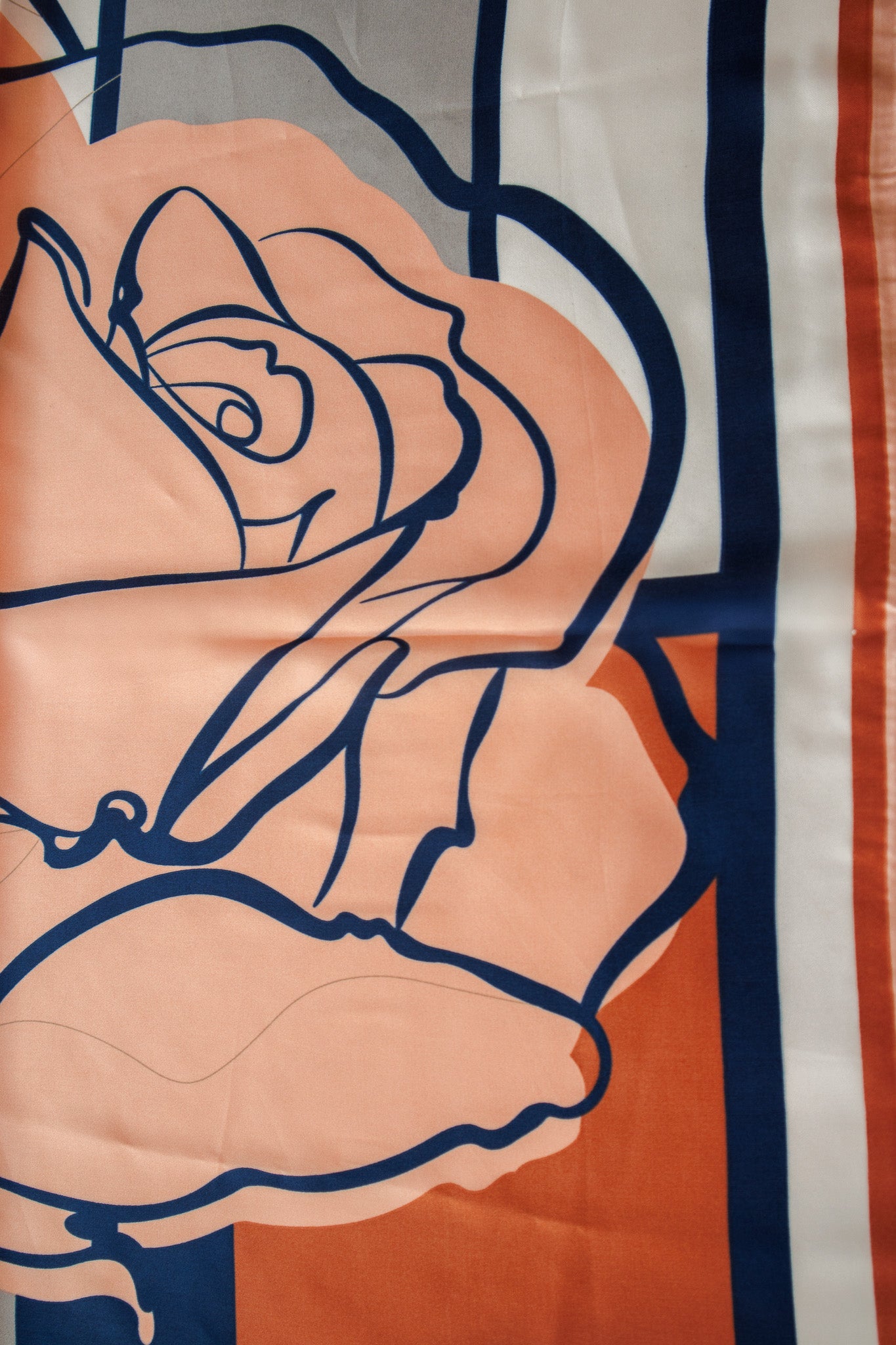 Rose Ballet Silky Scarf