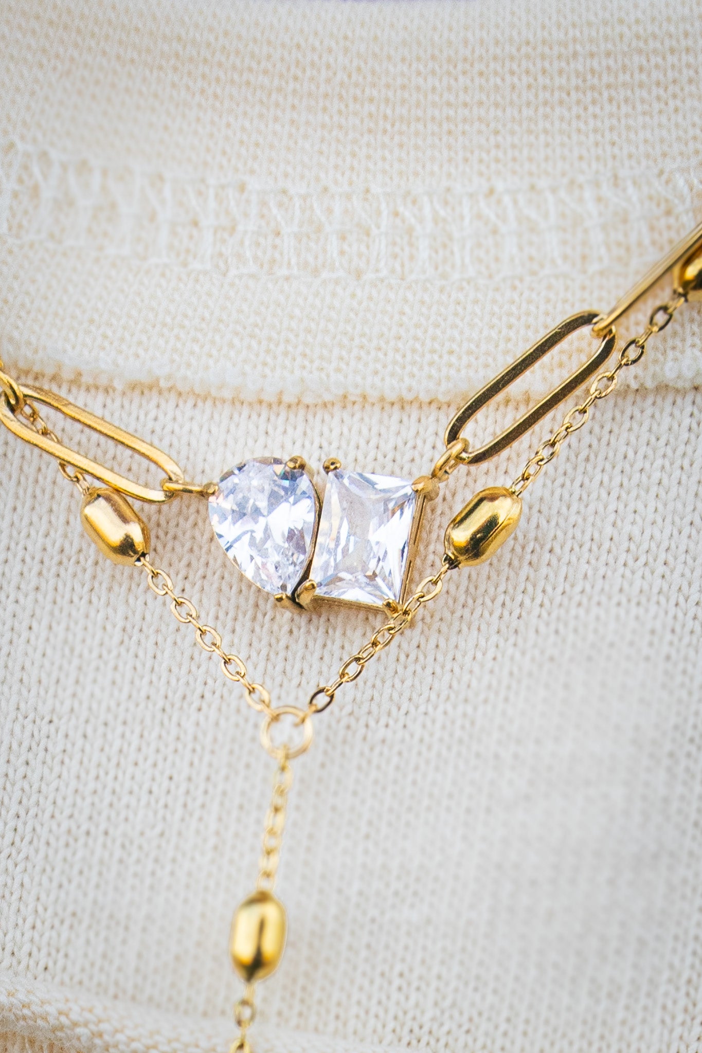 ADORN - Bound Together Unity Diamond Necklace
