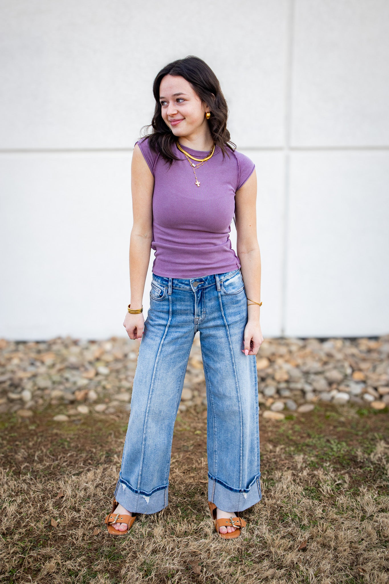 Free People - Ever Had Tee - ORCHID HUSH