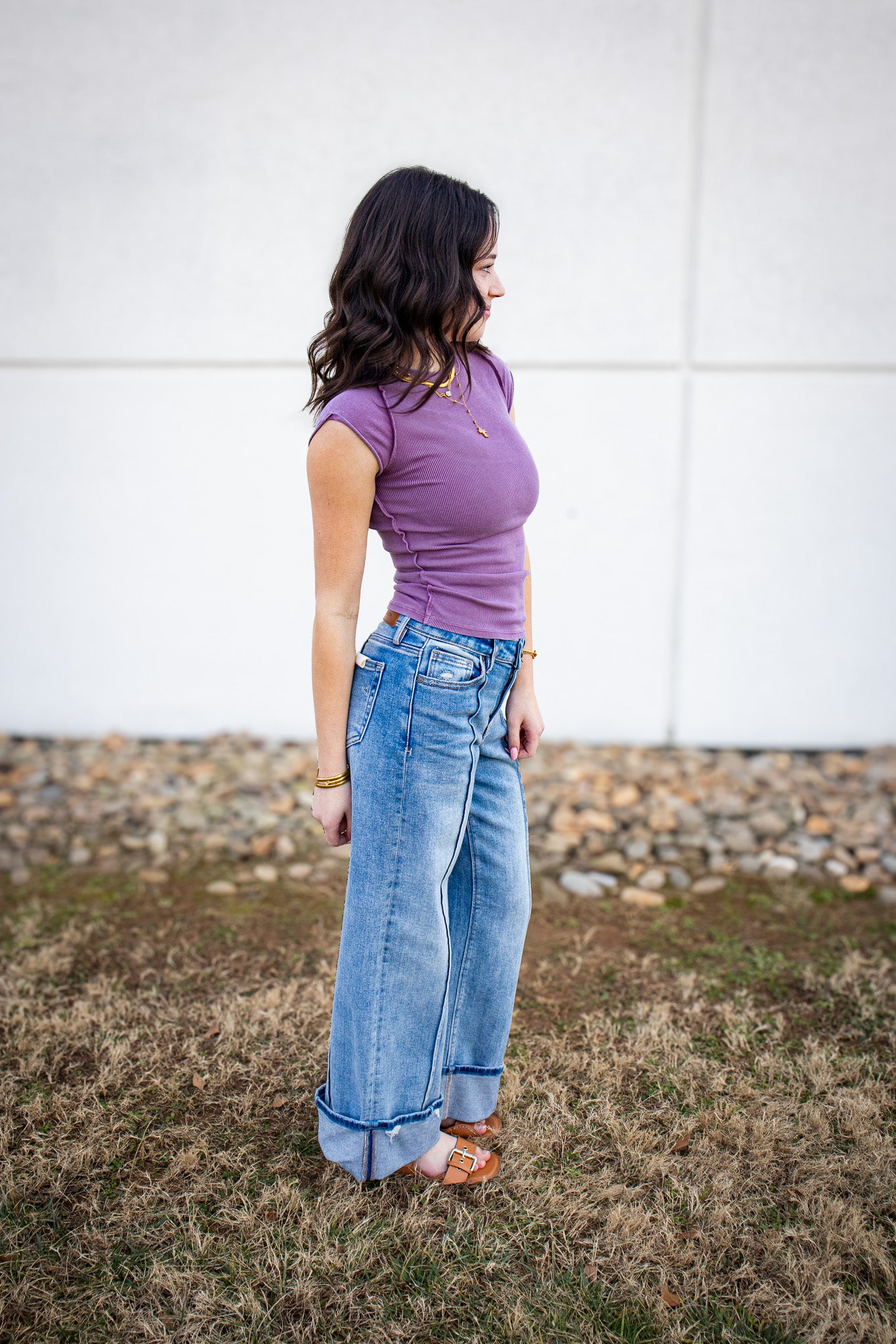 Free People - Ever Had Tee - ORCHID HUSH