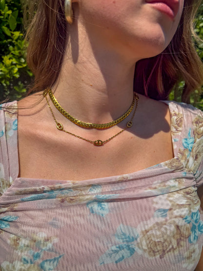 Chansutt Pearls - Thin Shiny Necklace