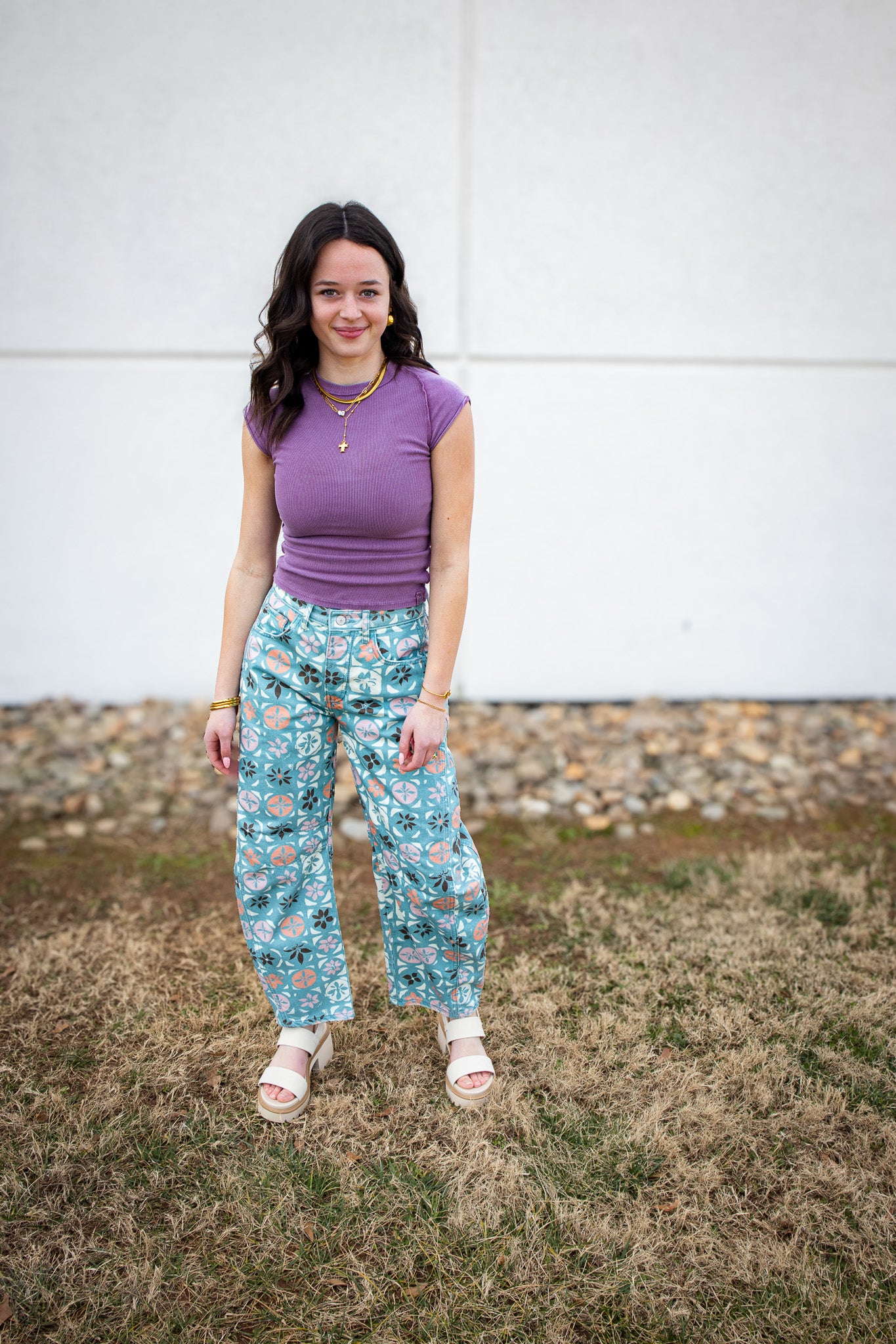 Styled matching set outfit