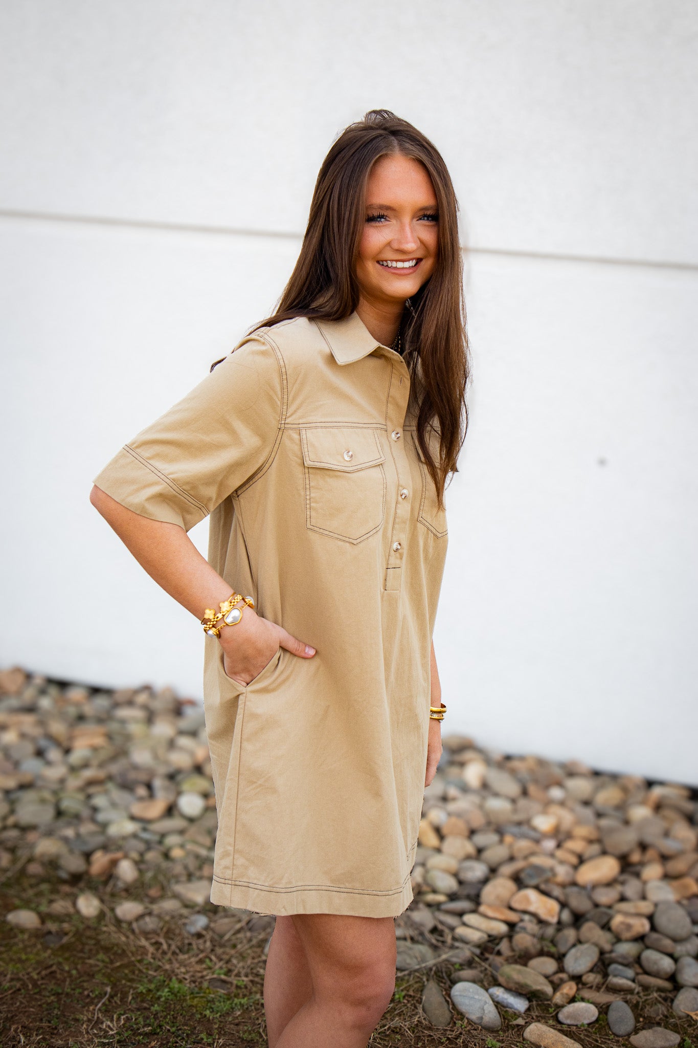 Everyday Explorer Utility Shift Dress