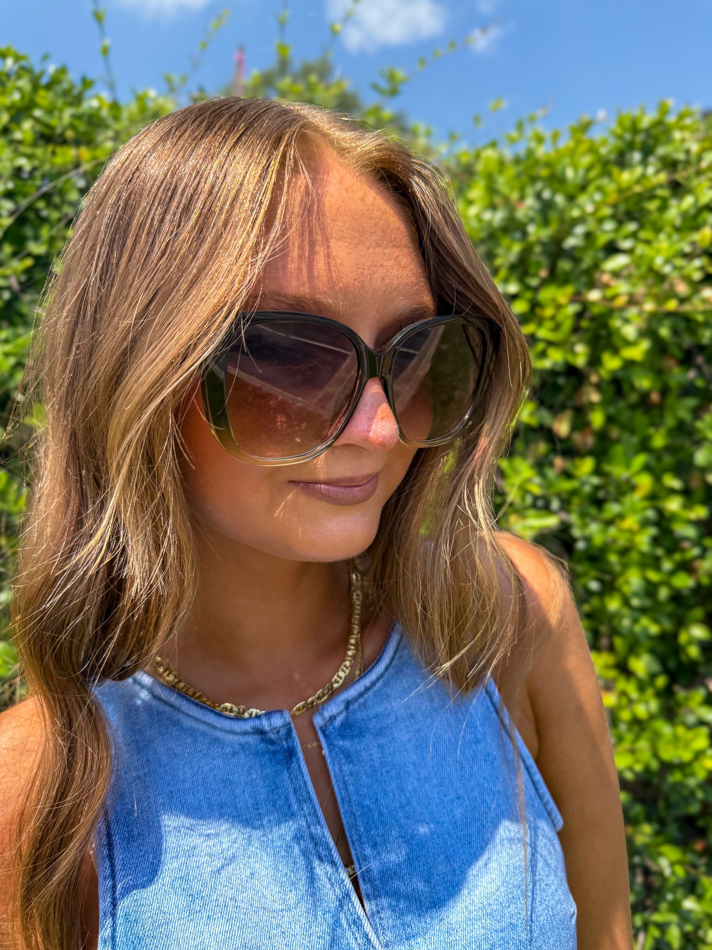 QUAY - EVER AFTER - Black Yellow Frame/Brown Lens