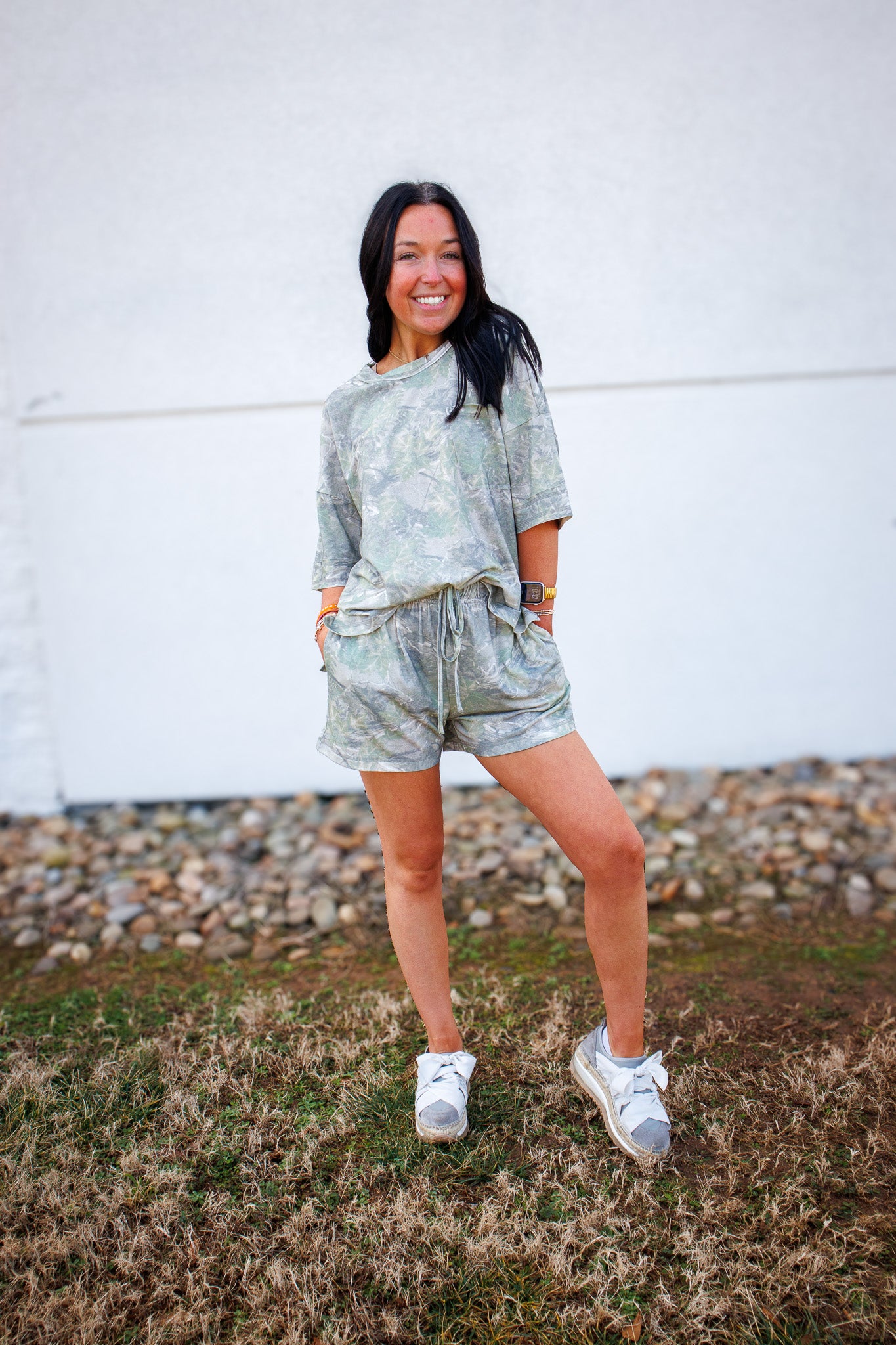 Cool Girl Camo Short Set