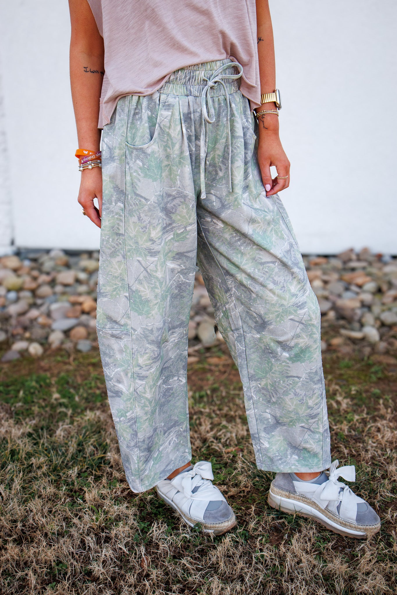 Comfort Camo Barrel Joggers